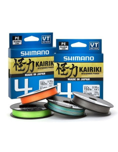 Shimano Kairiki 4 0.13mm 300m MultiColor
